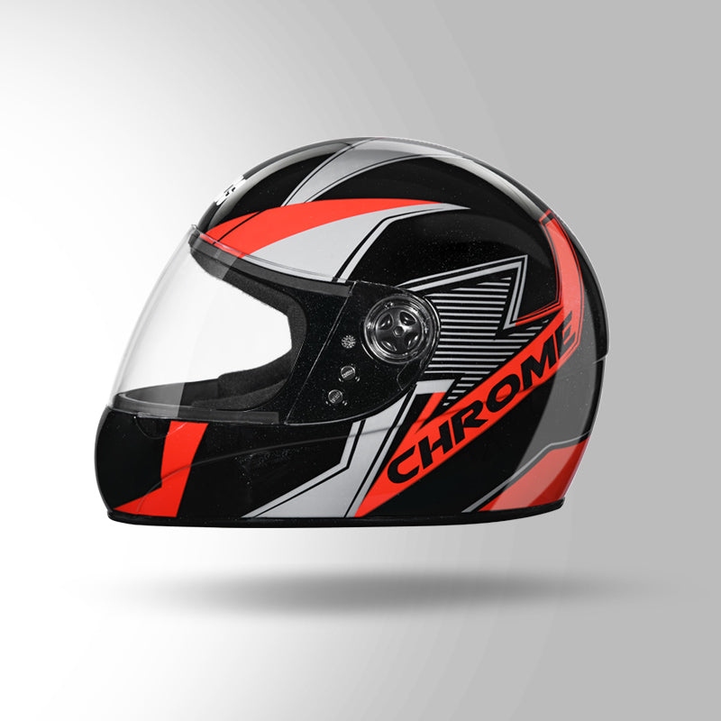 CHROME D5 DECOR BLACK & RED