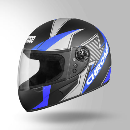 CHROME D5 DECOR MATT BLACK & BLUE