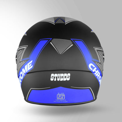 CHROME D5 DECOR MATT BLACK & BLUE