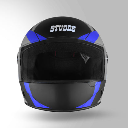 CHROME D5 DECOR MATT BLACK & BLUE
