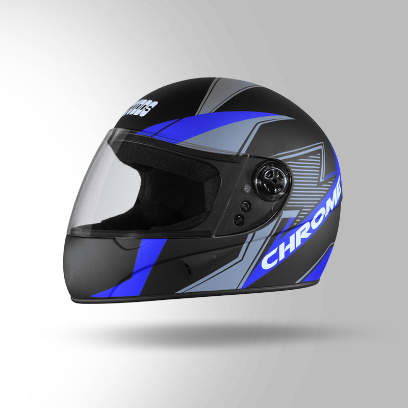 CHROME D5 DECOR MATT BLACK & BLUE