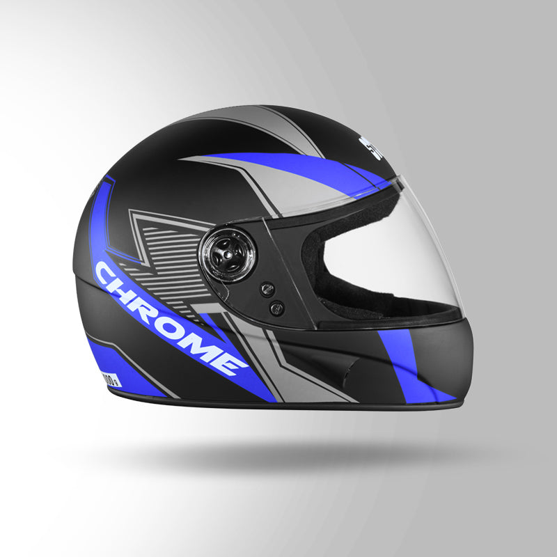 CHROME D5 DECOR MATT BLACK & BLUE