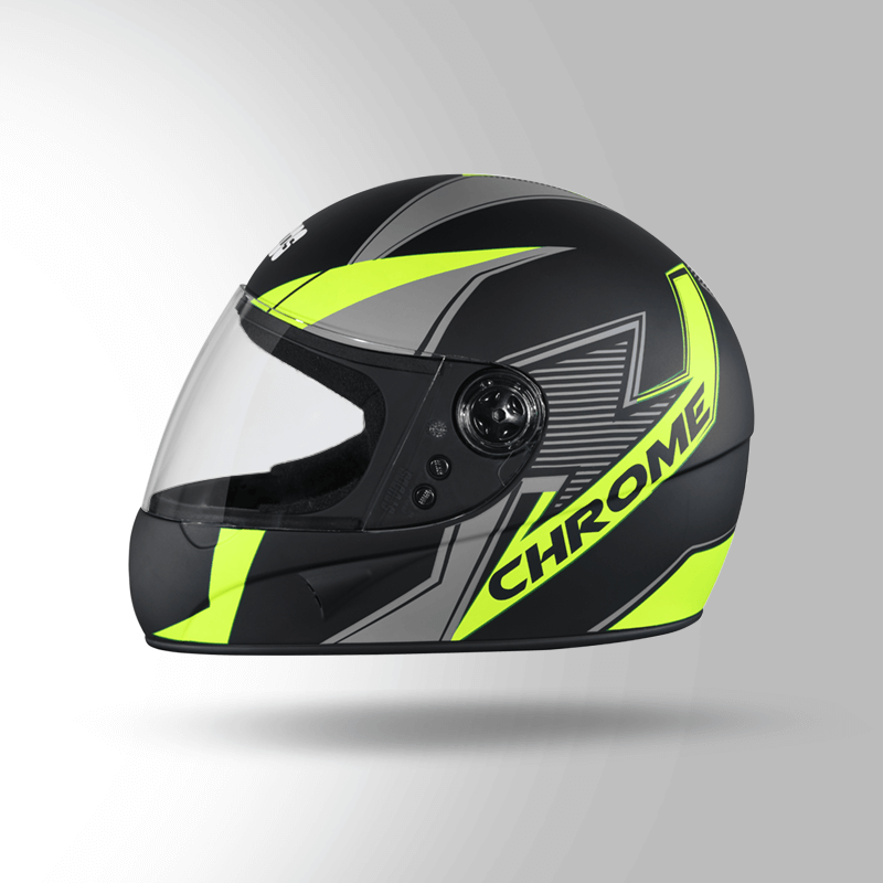 CHROME D5 DECOR MATT BLACK & YELLOW