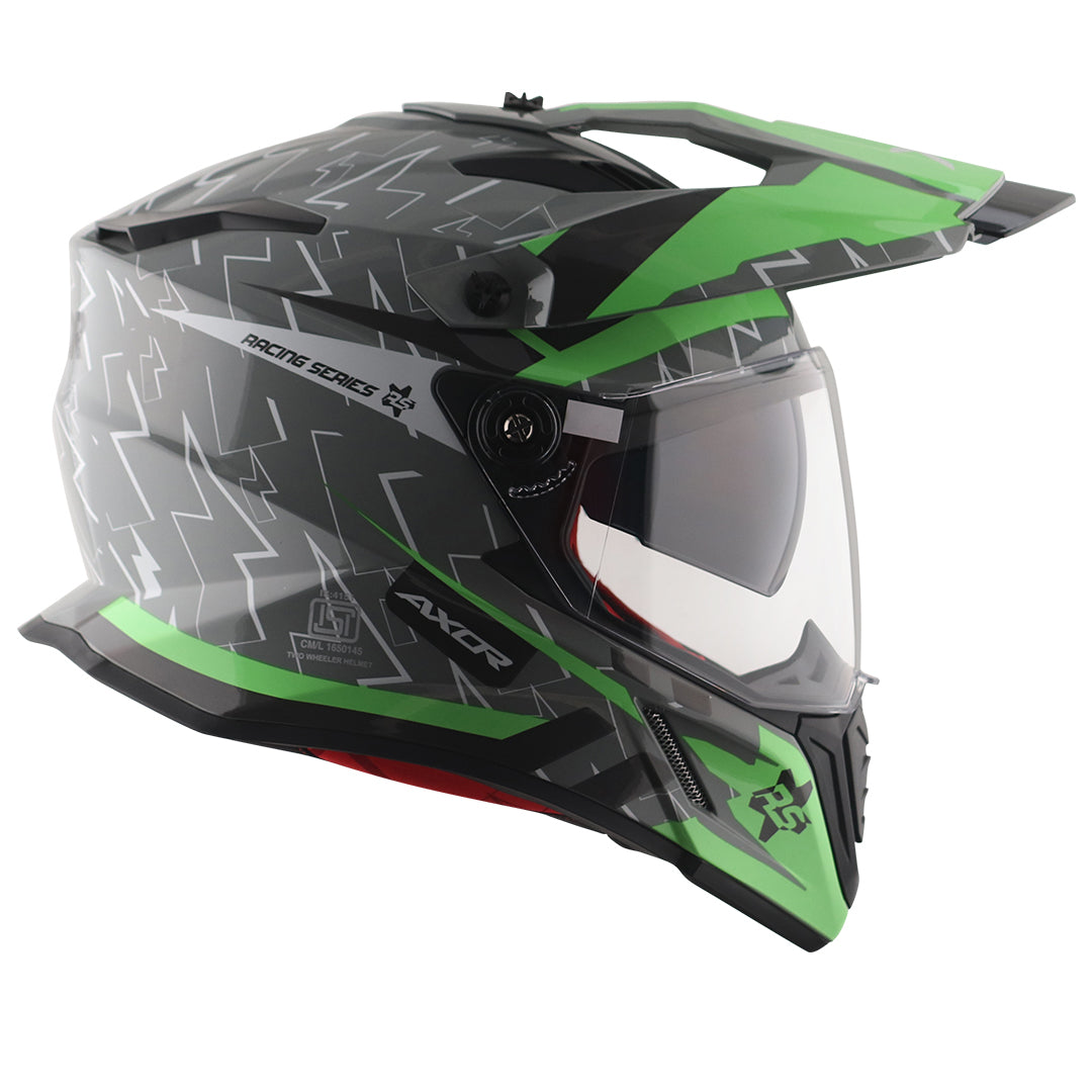 X-Cross Flash Dual Visor Helmet