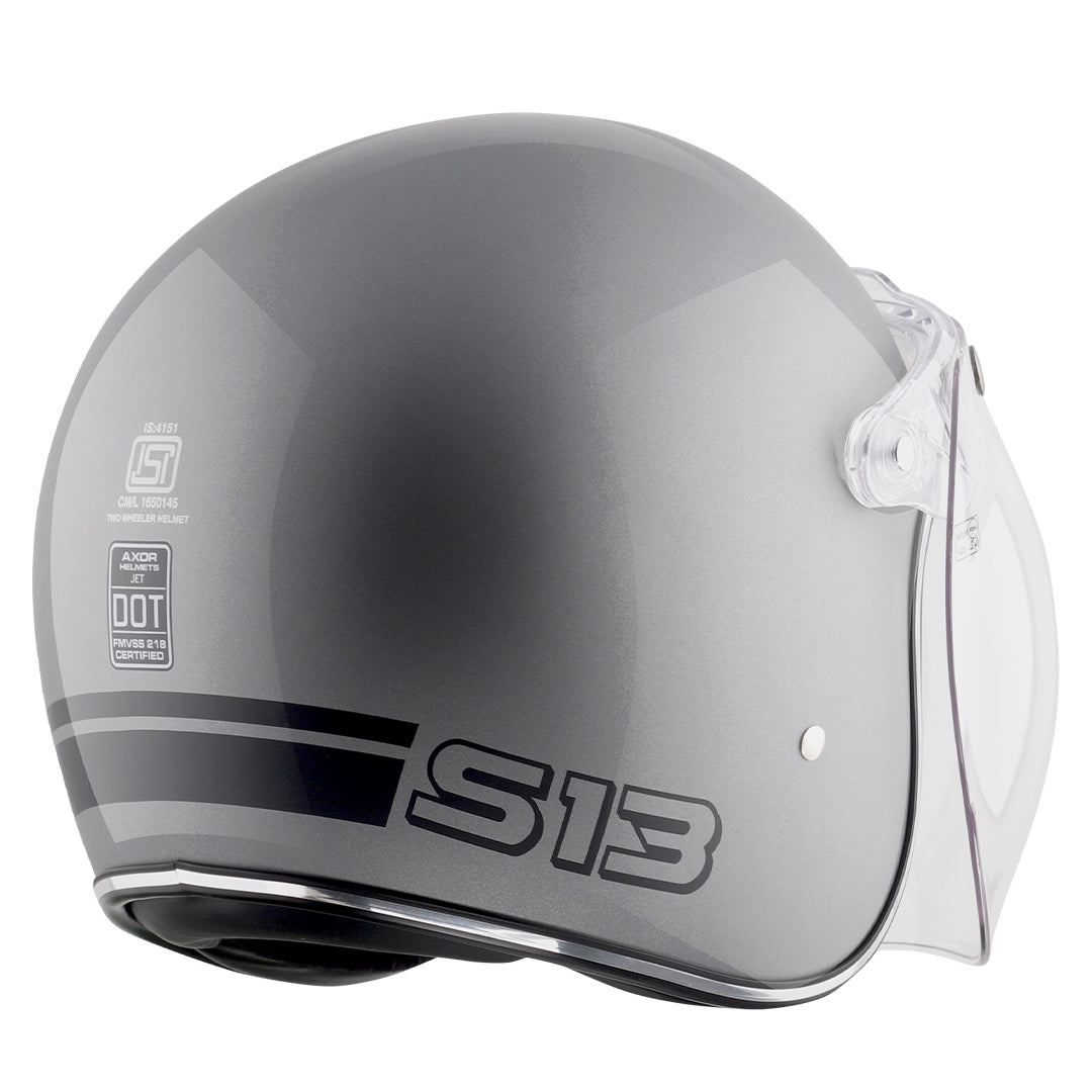 Retro Jet Sportz S13 Helmet