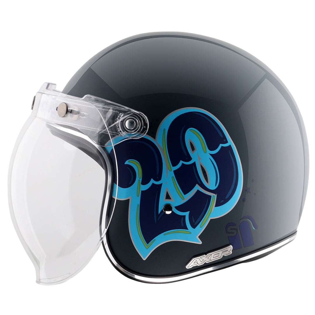 Retro Jet Sportz C13 Helmet