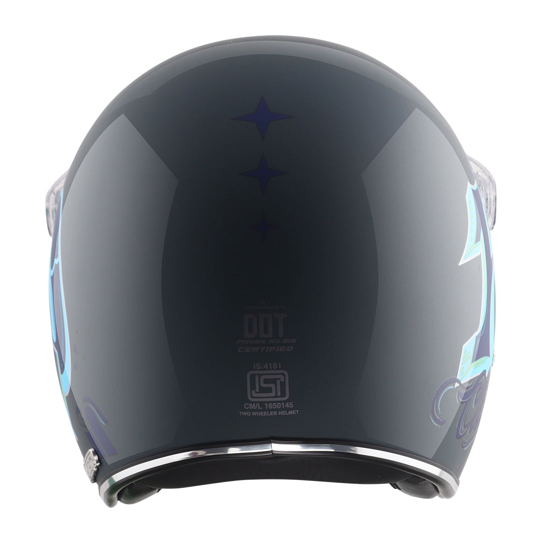 Retro Jet Sportz C13 Helmet