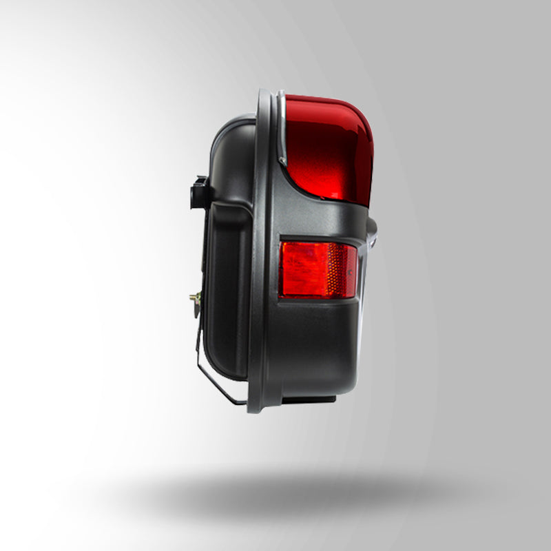 CRUISER BOX WITH MAIN FRAME CHERRY RED