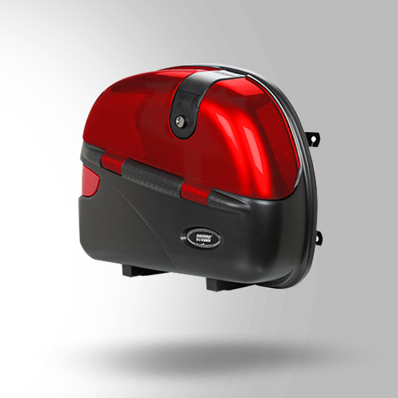 CRUISER BOX WITH MAIN FRAME CHERRY RED