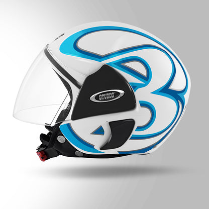 CUB D3 DECOR WHITE & BLUE