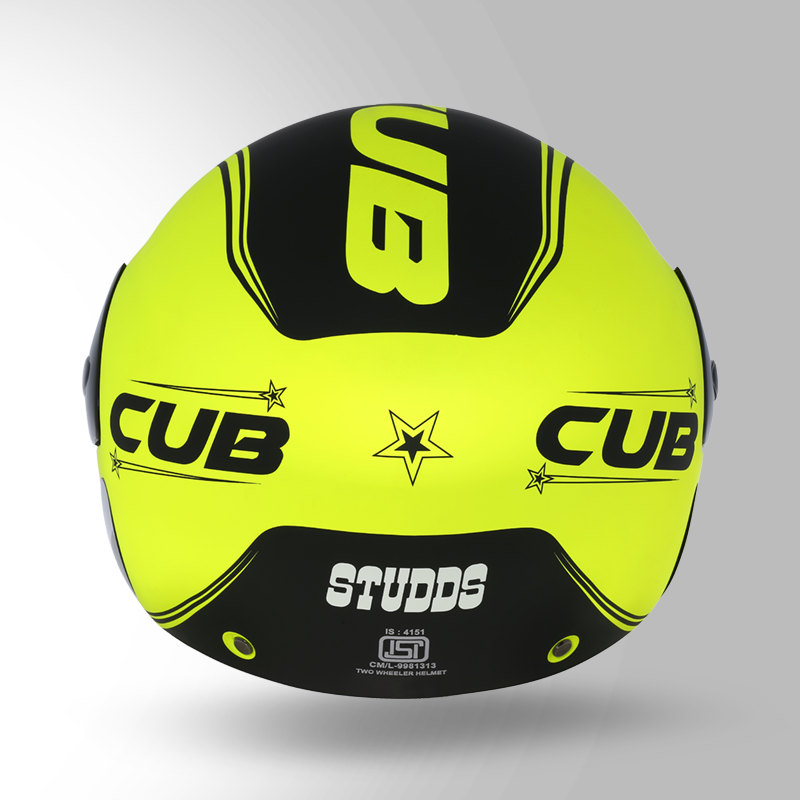 CUB D4 DECOR MATT NEON YELLOW & BLACK