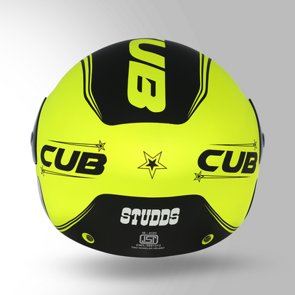 CUB D4 DECOR MATT NEON YELLOW & BLACK