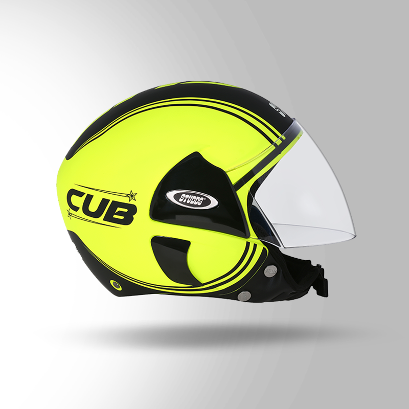 CUB D4 DECOR MATT NEON YELLOW & BLACK