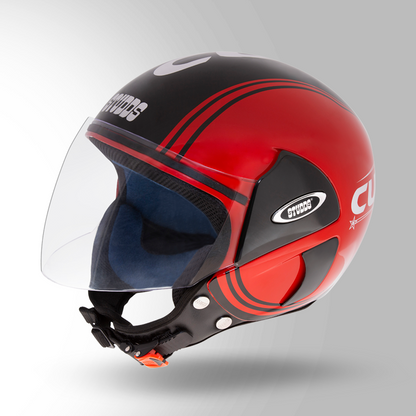 CUB D4 DECOR MATT RED & BLACK