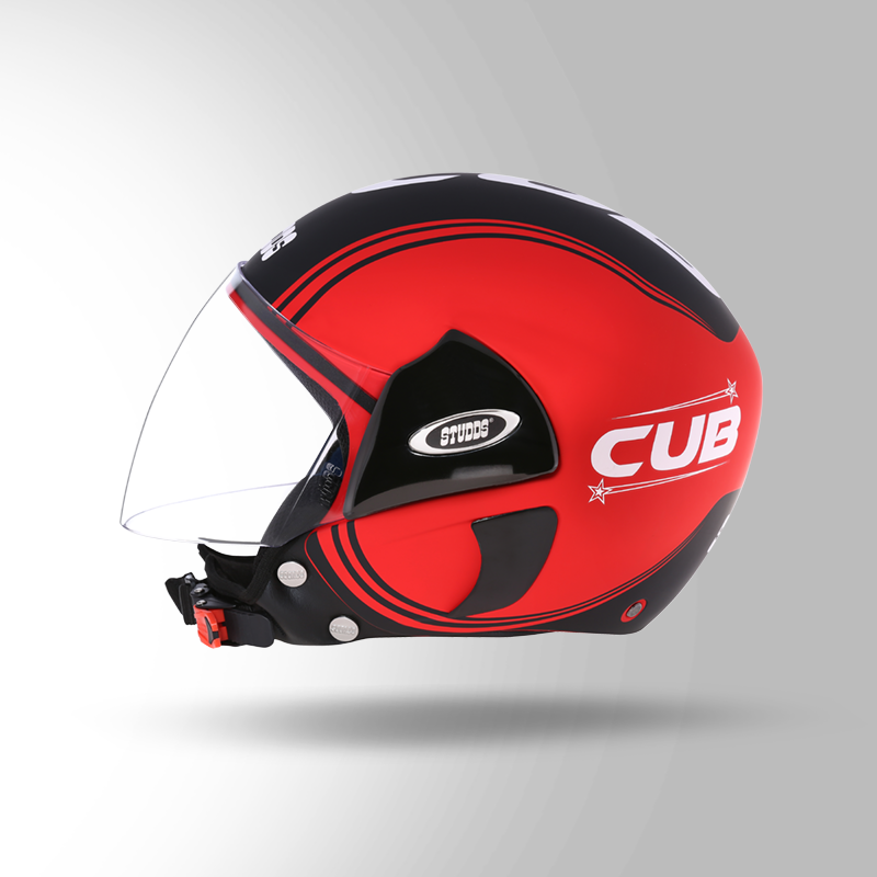 CUB D4 DECOR MATT RED & BLACK