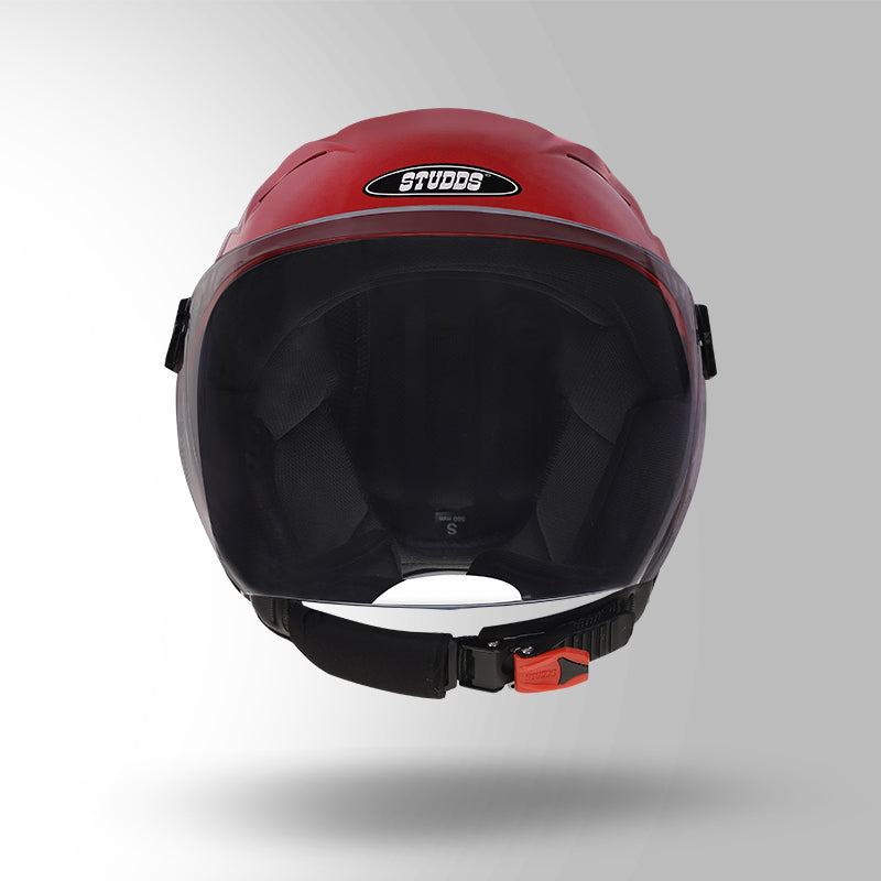 DAME BICYCLE HELMET CHERRY RED
