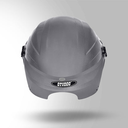 DAME BICYCLE HELMET SILVER GREY