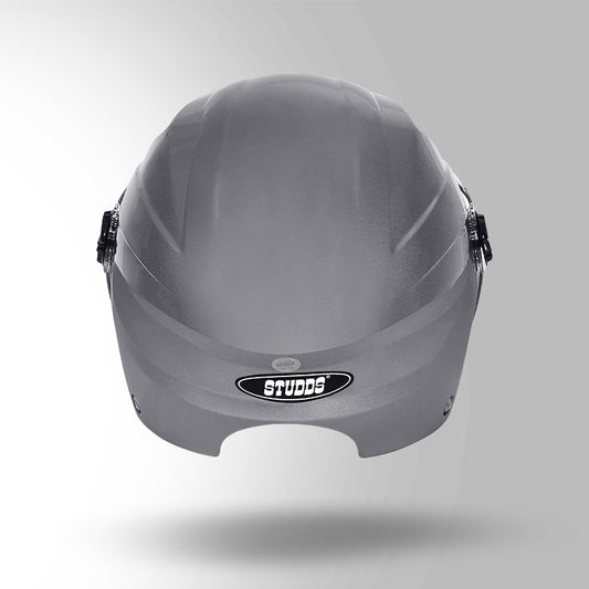 DAME BICYCLE HELMET SILVER GREY