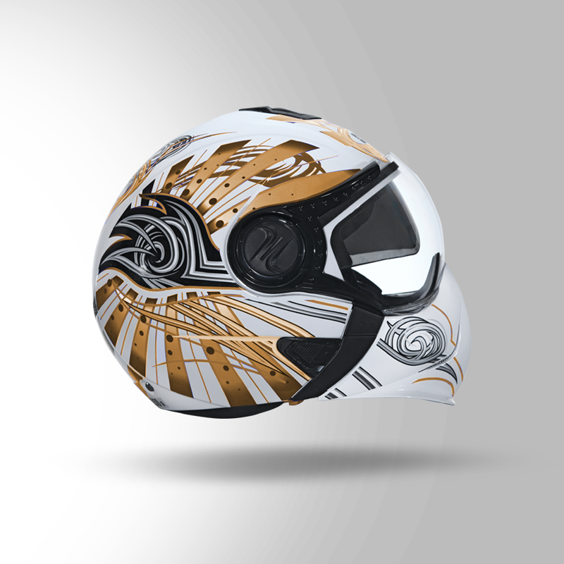 DOWNTOWN D1 DECOR WHITE & GOLDEN