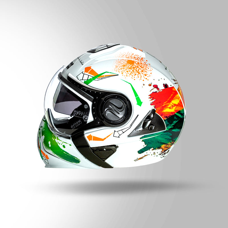 DOWNTOWN D2 DECOR WHITE & ORANGE