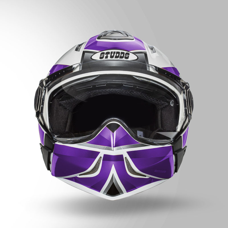 DOWNTOWN D3 DECOR WHITE & PURPLE