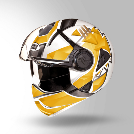 DOWNTOWN D3 DECOR WHITE & YELLOW