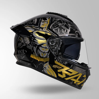 DRIFTER BATMAN EDITION BLACK / GOLD & GREY WITH METALLIC FOIL