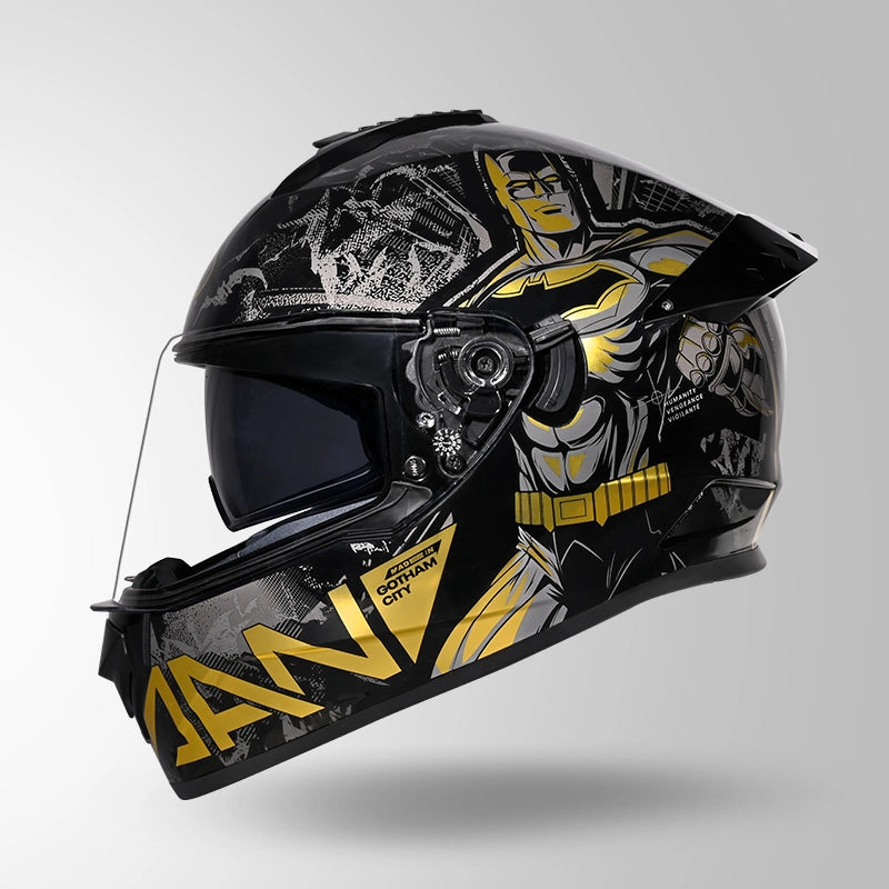 DRIFTER BATMAN EDITION BLACK / GOLD & GREY WITH METALLIC FOIL