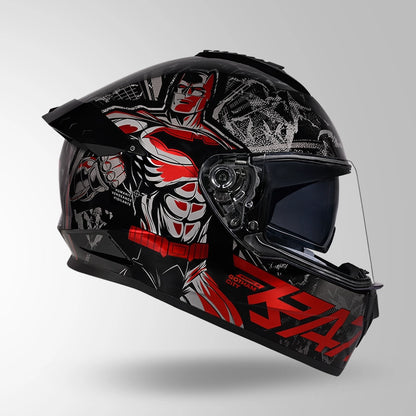 DRIFTER BATMAN EDITION BLACK / RED & GREY WITH METALLIC FOIL