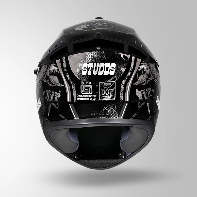 DRIFTER BATMAN EDITION BLACK / SILVER & GREY WITH METALLIC FOIL