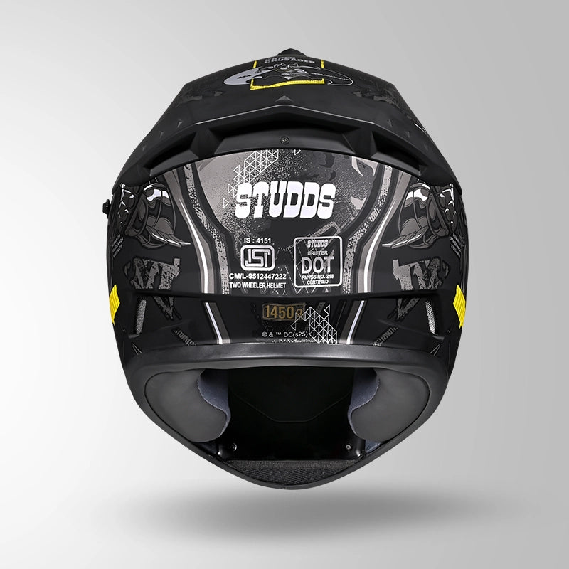DRIFTER BATMAN EDITION MATT BLACK / YELLOW & GREY