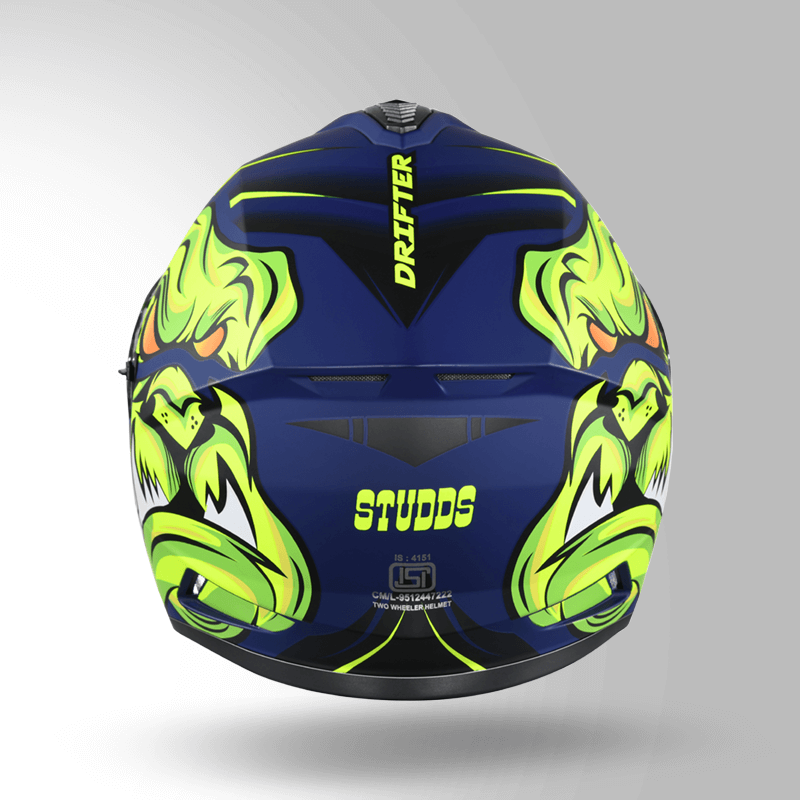 DRIFTER D1 DECOR MATT BLUE & YELLOW