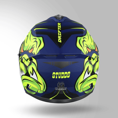 DRIFTER D1 DECOR MATT BLUE & YELLOW