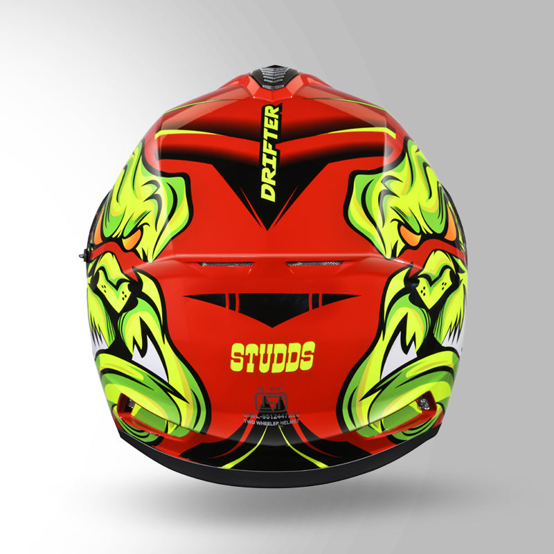 DRIFTER D1 DECOR RED & YELLOW