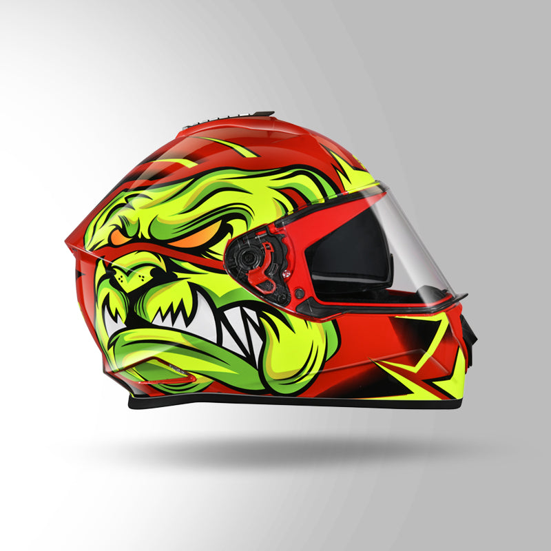 DRIFTER D1 DECOR RED & YELLOW