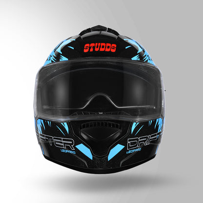 DRIFTER D2 LEOPARD DECOR BLACK & BLUE