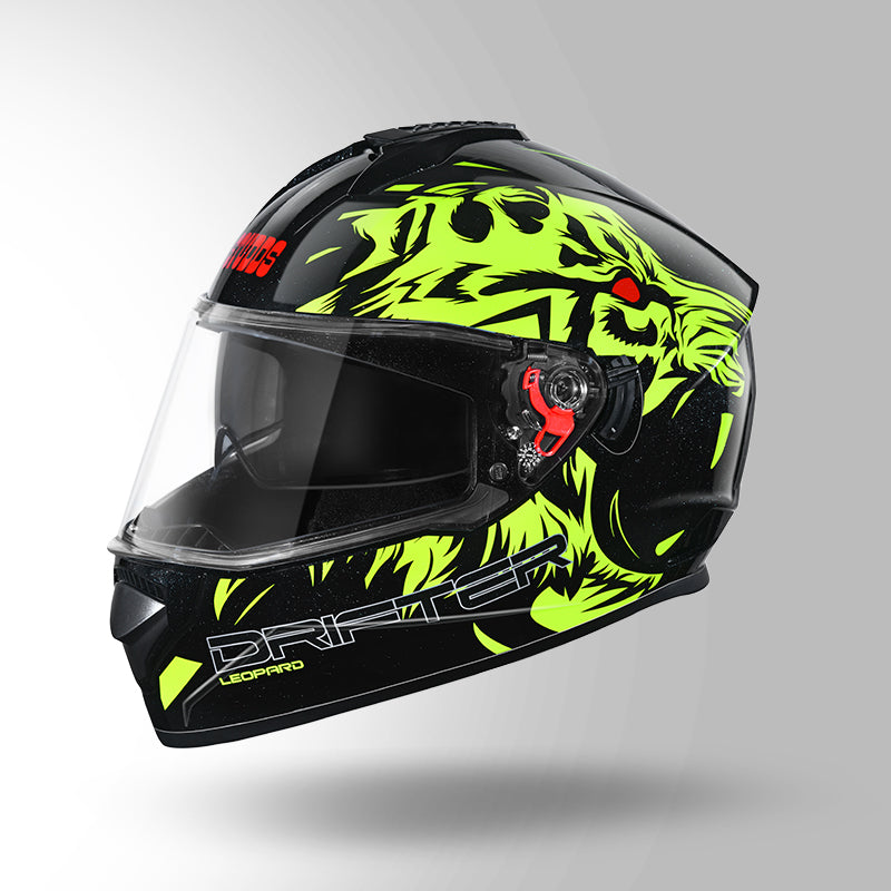 DRIFTER D2 LEOPARD DECOR BLACK & YELLOW