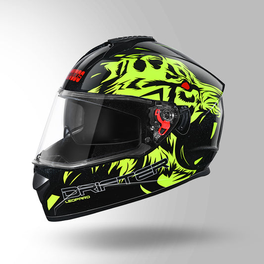 DRIFTER D2 LEOPARD DECOR BLACK & YELLOW
