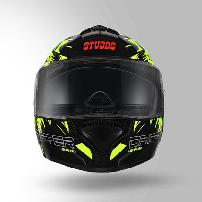 DRIFTER D2 LEOPARD DECOR BLACK & YELLOW