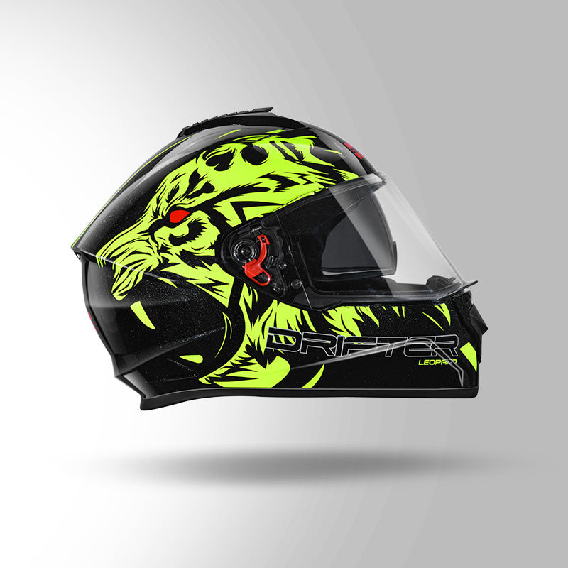 DRIFTER D2 LEOPARD DECOR BLACK & YELLOW