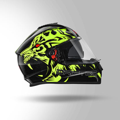 DRIFTER D2 LEOPARD DECOR BLACK & YELLOW