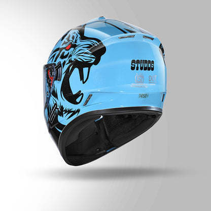 DRIFTER D2 LEOPARD DECOR BLUE & BLACK