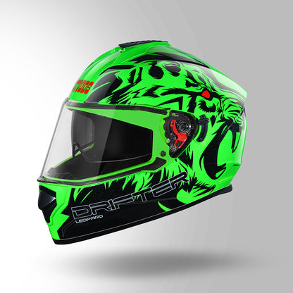 DRIFTER D2 LEOPARD DECOR GREEN & BLACK