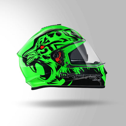 DRIFTER D2 LEOPARD DECOR GREEN & BLACK