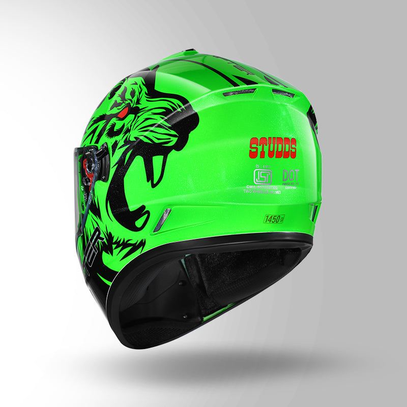 DRIFTER D2 LEOPARD DECOR GREEN & BLACK