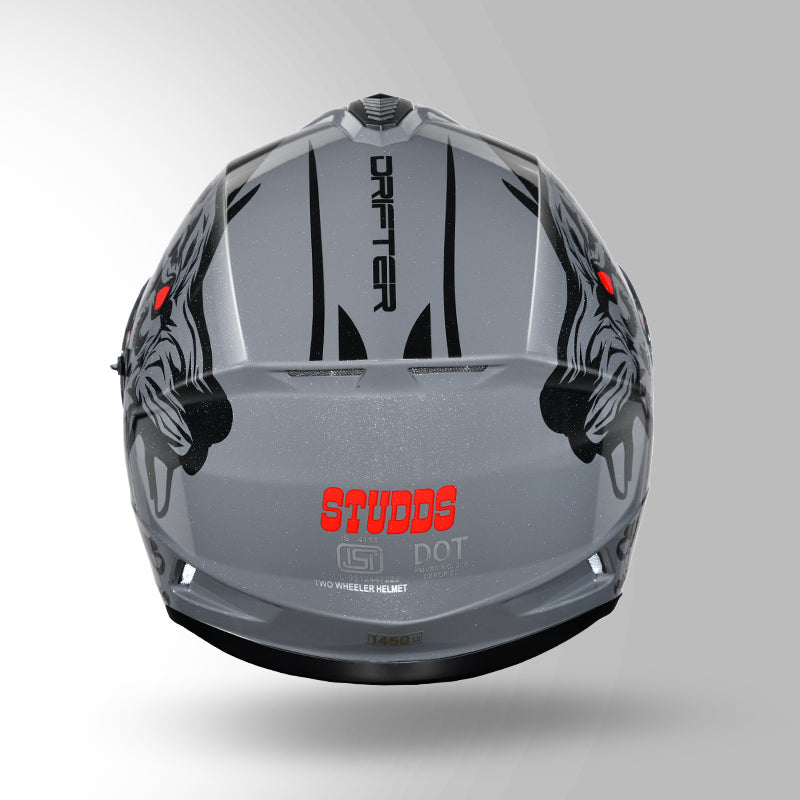 DRIFTER D2 LEOPARD DECOR GREY & BLACK