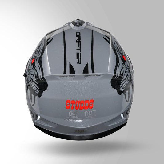 DRIFTER D2 LEOPARD DECOR GREY & BLACK