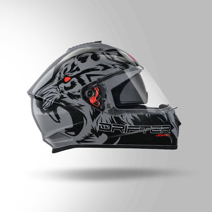 DRIFTER D2 LEOPARD DECOR GREY & BLACK
