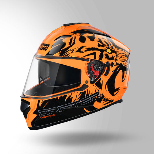 DRIFTER D2 LEOPARD DECOR ORANGE & BLACK