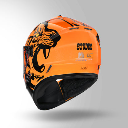 DRIFTER D2 LEOPARD DECOR ORANGE & BLACK